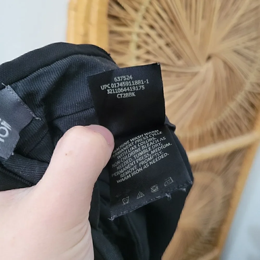 Kenneth Cole Reaction Black Dress Pants 32x30